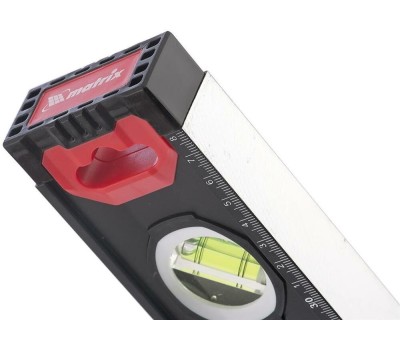 Уровень MATRIX Уровень алюминиевый, усиленный, фрезерованный, 3 глазка, двухкомпонентные рукоятки, 800 мм 34362