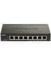 D-Link DGS-1100-08PV2/A4A Настраиваемый L2 коммутатор с 8 портами 10/100/1000Base-T (8 портов PoE 802.3af/at, PoE-бюджет 64 Вт)