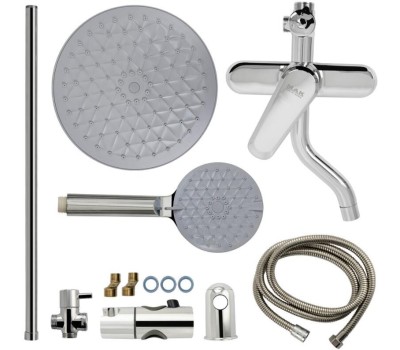 МАК - Смеситель + стойка душевая 