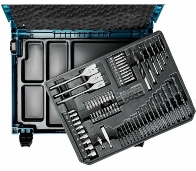 MAKITA Набор оснастки Makpac E-24907 (E-24907) (70пред.) для шуруповертов/дрелей