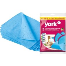 Набор салфеток YORK салфетка ПРЕМИУМ сверхвлаговпитывающая 8шт+2шт 020320