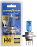 Лампа галогенная GOODYEAR GY014127 лампа галогенная автомобильная Н4 12V 60/55W P43t Super White (блистер)