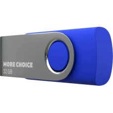 флэш-накопитель MORE CHOICE (4610196407611) MF32-4 USB 32GB 2.0 Blue