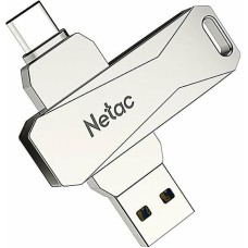 NETAC Флешка USB U782C 64ГБ, USB3.0, серый nt03u782c-064g-30pn