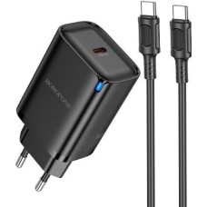 СЗУ BOROFONE (6941991117534) BA86Aaa 1Type-C 3.0A PD 45W , Black