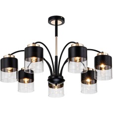 Светильник ESCADA 2121/7P E27*40W Black/Gold