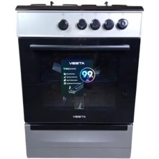 Газовая плита VESTA Bergamo VGG 6021.1 Серая с VD