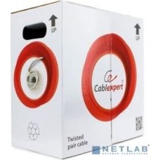 Cablexpert [UPC-6004-SOL] Кабель UTP кат.6, 4 пары, 0.57mm CCA одножильный серый (305м)
