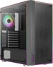 Корпус для ПК AEROCOOL Корпус ATX Skribble, Midi-Tower, без БП, черный [skribble-g-bk-v1]