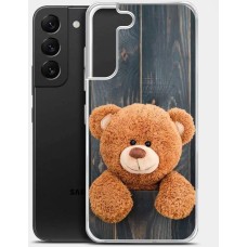 BORASCO Чехол (клип-кейс) ArtWorks, для Samsung Galaxy S22+, прозрачный/рисунок [51478]