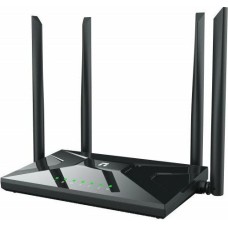 NETIS Wi-Fi роутер NC65, Wi-Fi 5, AC1200, 2.4/5ГГц, 3 LAN, черный