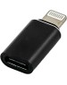 BURO Переходник BU-LIGHT-TYPEC(F), USB Type-C (F) - Lightning (m), черный