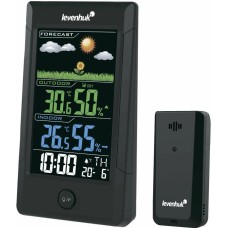 Термогигрометр LEVENHUK Термогигрометр TH40, черный [81388]