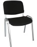 HELMI Стул HL-F01, ткань, до 90кг, черный [330632]