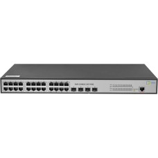 SNR Коммутатор -S2982G-24T-POE-E (L2) 24x1Гбит/с 4SFP 24PoE 370W управляемый