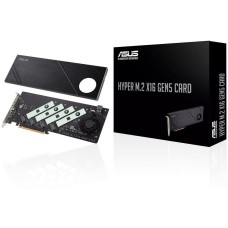 ASUS Плата расширения HYPER M.2 X16 GEN5 CARD /PCIE 5.0 M.2 X16, ADD ON CARD