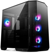 Корпус для ПК MSI Корпус MAG Pano 100R PZ , Mid Tower, ATX, 2xUSB 3.2 Gen 1, 1xUSB 3.2 Gen2 Type-C, 3x120mm ARGB Reverse Blade Fan, 1x120mm ARGB Fan, ARGB+PWM Control Board,Tempered Glass Window, Brown Box