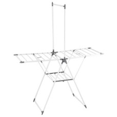 Сушилка для белья РЫЖИЙ КОТ Сушилка для белья напольная двухуровневая CD-05, со штангой, 158,5*70*195 см (109605)