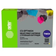 Картридж CACTUS Картридж CS-EPT46S4, T46S4, желтый пигментный / CS-EPT46S4