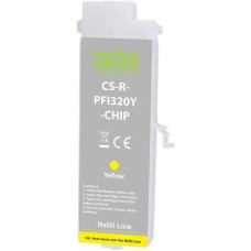 Картридж CACTUS Картридж CS-R-PFI320Y-CHIP, PFI-320Y, желтый / CS-R-PFI320Y-CHIP