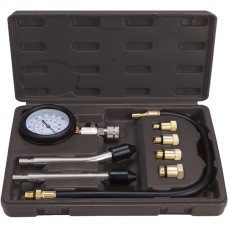 Специнструмент AVS TOOLS Компрессометр универсальный с насадками (8 предметов) AVS CT-07 (для бенз. ДВС)