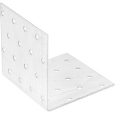 СИБРТЕХ Крепежный уголок равносторонний 2 мм, KUR 80 х 80 х 80 мм 46426