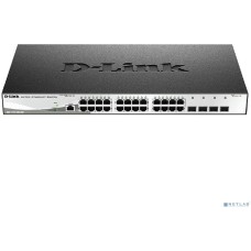 D-LINK SMB D-Link DGS-1210-28X/ME/C1A Управляемый L2 коммутатор с 24 портами 10/100/1000Base-T и 4 портами 10GBase-X SFP+