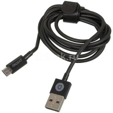 DEPPA Кабель 72103 USB (m)-micro USB (m) 1.2м черный