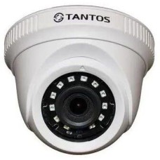 TANTOS Камера видеонаблюдения аналоговая TSc-E2HDf 2.8-2.8мм HD-CVI HD-TVI цв. корп.:белый/черный (00-00156688)