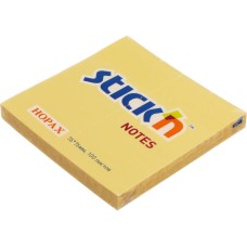 STICK`N Блок самоклеящийся бумажный 21391 76x76мм 100лист. 70г/м2 пастель оранжевый