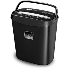 CACTUS Шредер CS-SH-P4 черный (секр.P-4) фрагменты 8лист. 15лтр. скрепки скобы пл.карты