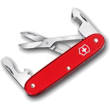 VICTORINOX Ножницы Companion Slim Alox (0.8170.20) 6функц. красный карт.коробка