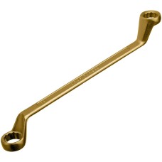 СИБРТЕХ Ключ накидной, 17 х 19 мм, желтый цинк 14626