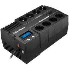 ИБП CYBERPOWER ИБП BR1000ELCD, 1000VA/600W, L-INT, A.SIN, LCD, USB, CHRG, RJ45/11, SCHUKOx8