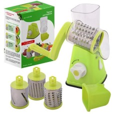 MULTIDOM Терка роторная 3 насадки. Размер 23х10х14 см. VL53-158