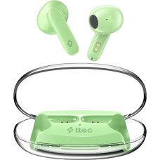 TWS наушники TTEC Беспроводные наушники AirBeat Glace TWS BT Headset. Цвет: зеленый лайм