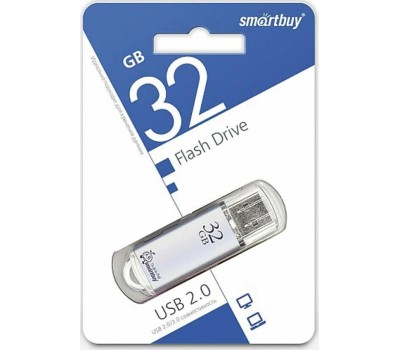 USB флеш SMARTBUY (SB32GBVC-S) 32GB V-CUT SILVER
