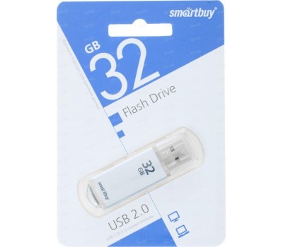 USB флеш SMARTBUY (SB32GBVC-S) 32GB V-CUT SILVER