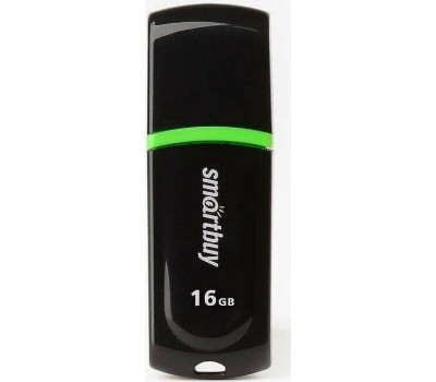 USB флеш SMARTBUY (SB16GBPN-K) 16GB PAEAN BLACK
