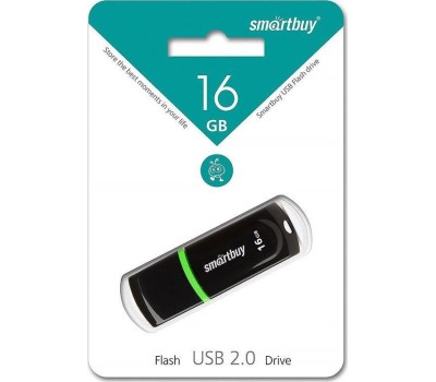 USB флеш SMARTBUY (SB16GBPN-K) 16GB PAEAN BLACK