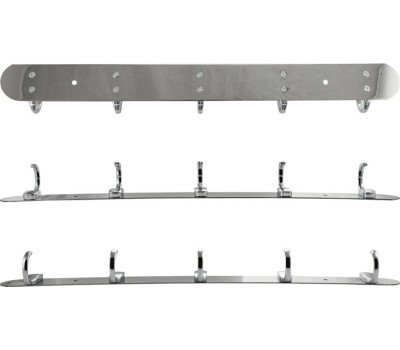 Аксессуары для ванной комнаты и туалета BRIMIX 575 Крючок для полотенца на планке 5шт