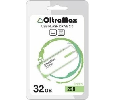 USB флэш-накопитель OLTRAMAX OM-32GB-220-зеленый