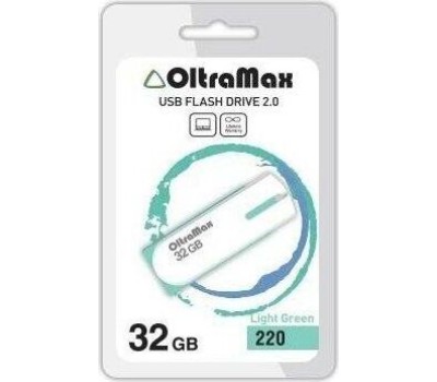 USB флэш-накопитель OLTRAMAX OM-32GB-220-зеленый