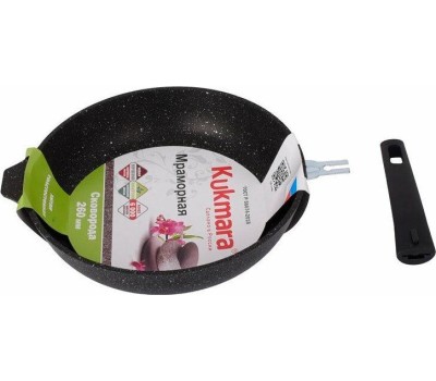 Сковорода KUKMARA СМТ-263а д.26 темный мрамор