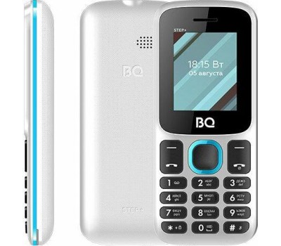 Телефон мобильный BQ 1848 Step+ White/Blue