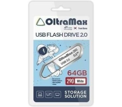 USB флэш-накопитель OLTRAMAX OM-64GB-290-White