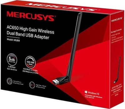 Беспроводной USB-адаптер Mercusys MU6H