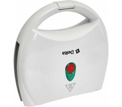 Вафельница DELTA DL-055 ОРЕШЕК белая