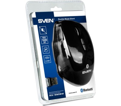 Беспроводная мышь SVEN RX-590SW Bluetooth, черный