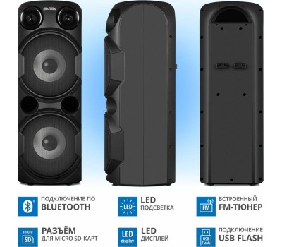 Мидисистема SVEN PS-750 черный